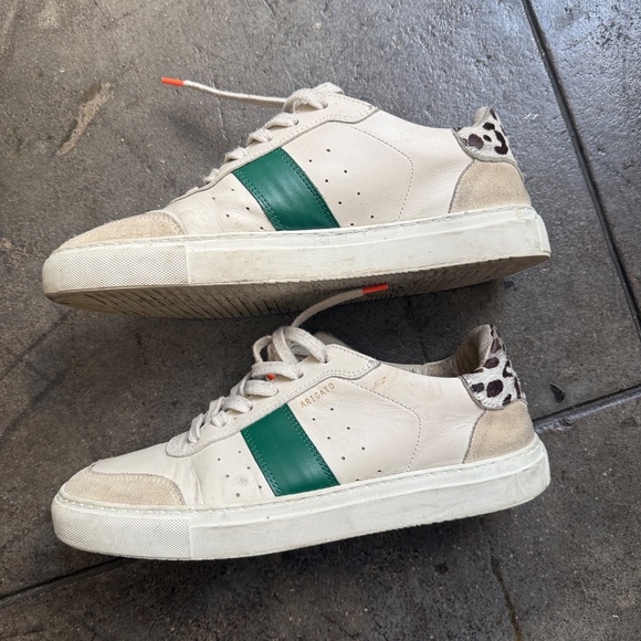 Axel Arigato Leather sneakers w/ Cheetah fur back - Picture 3 of 6